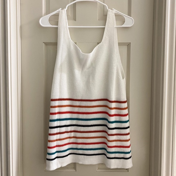 Striped sweater tank top - Picture 2 of 2